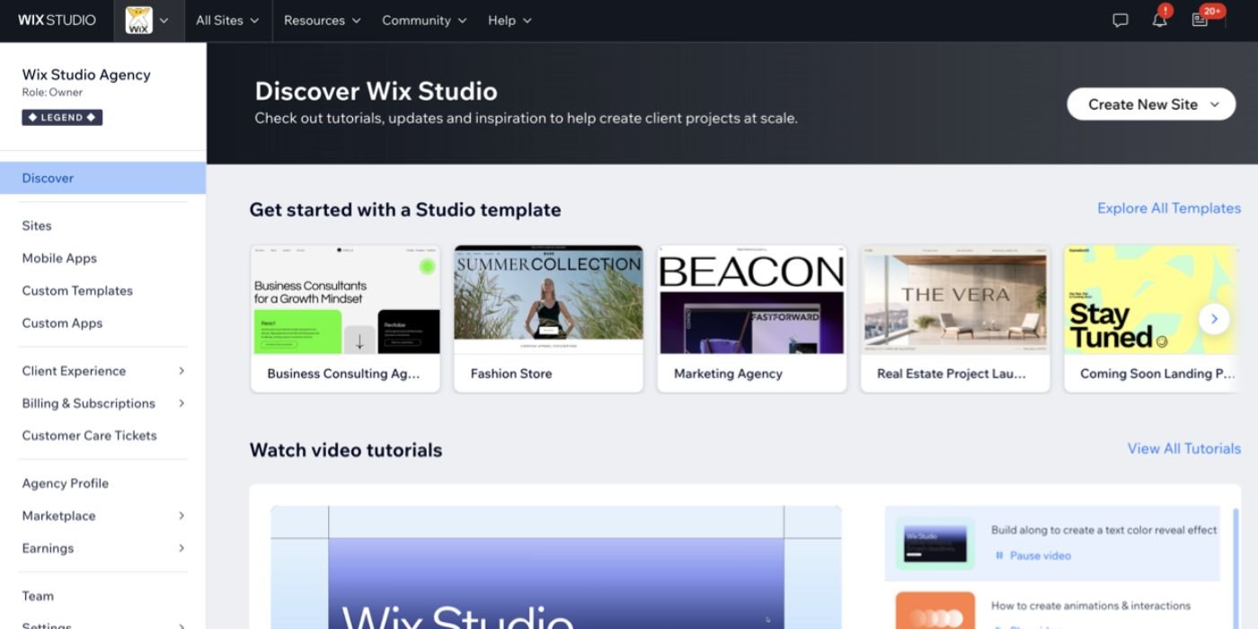 Overzicht van functionaliteiten en features van JouwWeb en Wix platforms