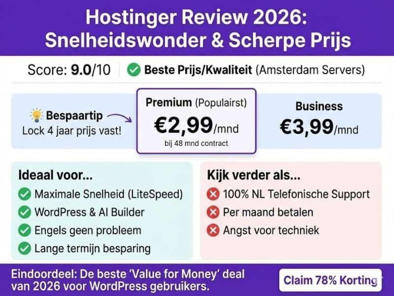 Hostinger Review: Snelheidswonder of Goedkoop Duurkoop?