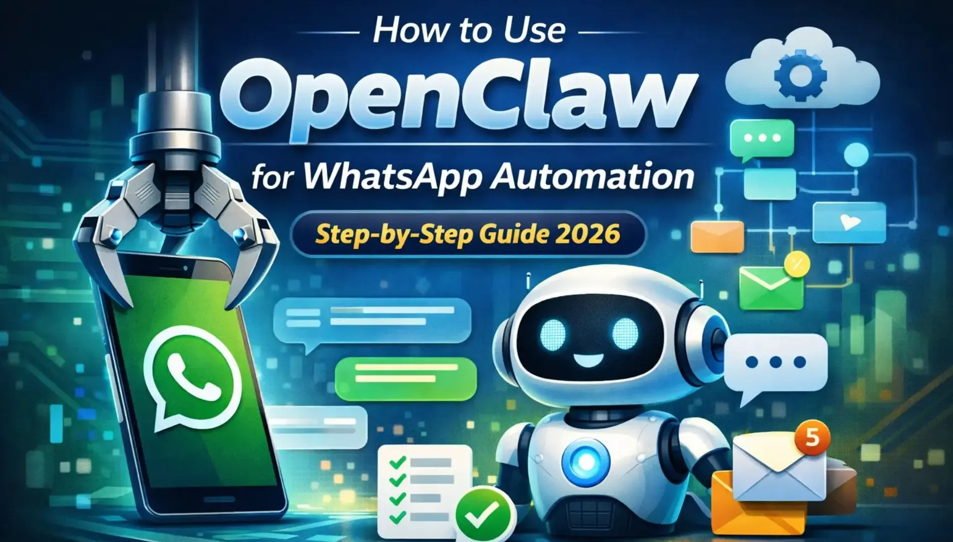 OpenClaw WhatsApp integratie voorbeeld taakautomatisering Nederland smartphone scherm